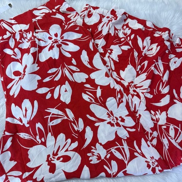 Torrid Wide Leg High Rise Floral Pants 2X Short NWT - Picture 7 of 8